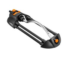 Neo Tools 15-771 orange-schwarz / oszillierender Sprüher / 18 Düsen / für eine Fläche bis 14x19m / 1/2" und 3/4"