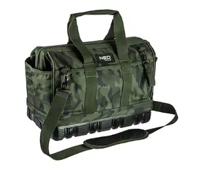 Neo Tools 84-322 / Outdoor-Tasche / Camouflage-Polyester / wasserdichter Boden / verstellbare Riemen