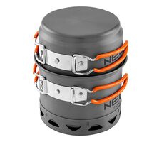 Neo Tools 63-144 grau / 2in1 Topfset / Aluminium / Topf / Pfanne