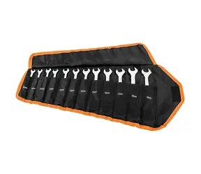 Neo Tools 09-345 / Schraubenschlüsselsatz / Chrom-Vanadium-Stahl / Softcase