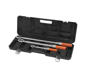 Neo Tools 08-843 / Drehmomentschlüssel-Satz 3-teilig / Größe 1/4 | 3/8 | 1/2 / Aktentasche