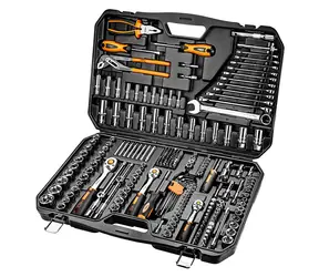 Neo Tools 10-078 / Werkzeug- und Steckschlüsselsatz / 233-tlg