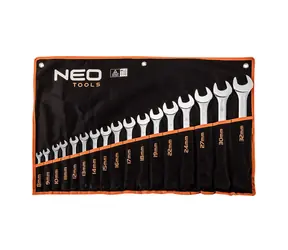 Neo Tools 09-753 / Steckschlüsselsatz / 8-32mm / Chrom-Vanadium-Stahl