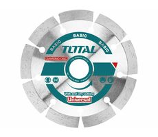 TOTAL-TOOLS TAC2111253 / Segmentierte Diamanttrennscheibe / 125 x 22,22 mm  