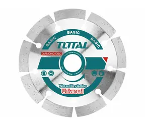 TOTAL-TOOLS TAC2111253 / Segmentierte Diamanttrennscheibe / 125 x 22,22 mm  