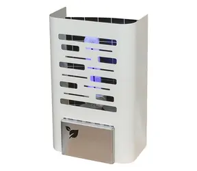 ORNO Elektrischer Insekten- und Mückenfänger Silber / 230 V / bis 50m2 / 20W / Format1 / IP20 / mit Klebefläche
