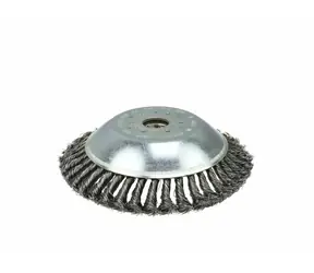 GEKO Stahlbürstenkopf 200x25,4 mm 