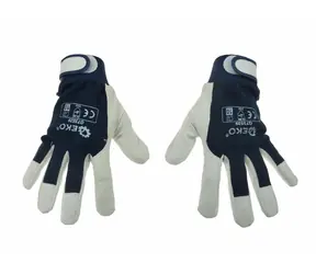 GEKO Arbeitslederhandschuhe Ziegenleder Größe 10 
