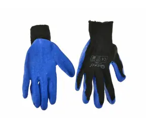 GEKO Arbeitswinterhandschuhe Größe 8 blau 