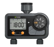 Fieldmann FZH 2025 / Bewässerungsuhr / 2 Zonen / 1 Min - 4 h / 0,5 - 8 bar / 35 l/min