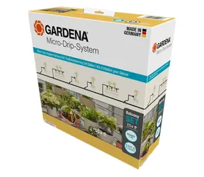 Gardena 13401-20 Micro-Drip-System Bewässerung - Balkonset (15 Pflanzen)