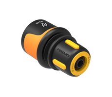 Fiskars 1027078 Komfort-Schlauch-Schnellverbinder STOP 9 mm (3/8")