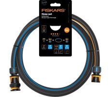 Fiskars 1057621 Gartenschlauch Q4 13 mm (1/2") 1,8 m - Set 