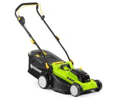 Fieldmann FZR 70435-0 / Akku-Rasenmäher / FAST POWER 20V / Schnittbreite 43 cm / 40 l Korb / bis zu 750 m2 / ohne Akku und Ladegerät