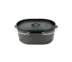 Valhal Outdoor Gusseisen Ovaler Topf (Dutch Oven) VH9L