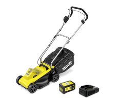 Kärcher LMO 2-18 Akku-Set / Akku-Rasenmäher / 18V / Schnittbreite 32 cm / 30 l Korb / 5,0 Ah