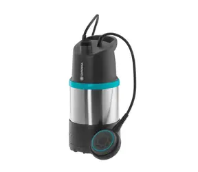 Gardena 09025-29 Tauchpumpe 4700/2 / 550 W / Fördermenge 4.700 l/h / Druck 2,3 bar / Förderhöhe 23 m