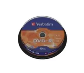 Verbatim 10 Stück DVD- R 4,7 GB 16x / Spindel