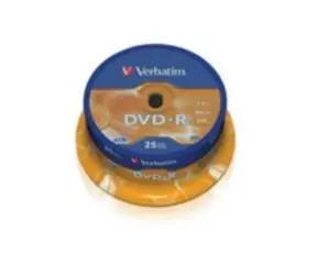Verbatim DVD- R AZO 4,7GB, 16x, Spindel 25 Stk