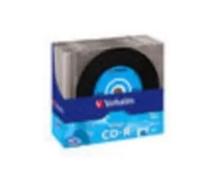 Verbatim 10 Stück CD- R 700 MB 52x (Daten-Vinyl) / SlimCase