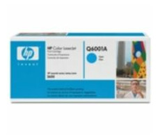 HP Q6001A Originaltoner / CLJ 1600, 2600 / 2.000 Seiten / Blau