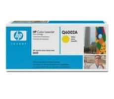 HP Q6002A Originaltoner / CLJ 1600, 2600n / 2.000 Seiten / Gelb