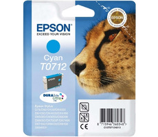 Epson T0712 Originalkartusche / 5,5 ml / Blau