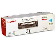 Canon CRG-718C Original Toner / LBP-7200Cdn / 2.900 Seiten / Blau