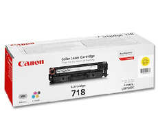 Canon CRG-718Y Original Toner (2659B002) / LBP-7200Cdn / 2.900 Seiten / Gelb