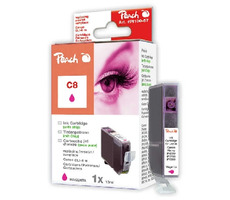 Peach -kompatible Patrone Canon CLI-8M, Magenta, 14 ml