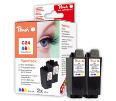 Peach BCI-24 Alternativkartusche / TwinPack / Farbe