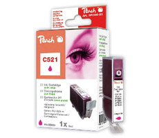 Peach -kompatible Patrone Canon CLI-521M, Magenta, 10 ml