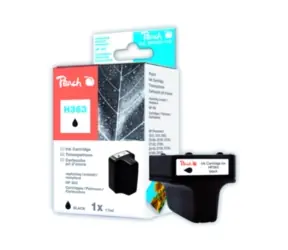 Alternativpatrone Peach 363 / Photosmart 3210, 3310 / 17 ml / Schwarz