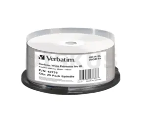 Verbatim 25 Stück Blu-Ray BD- R / 25 GB / 6x / bedruckbar / Spindel