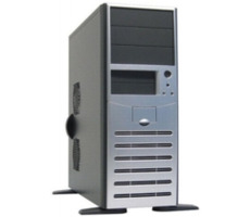 Chieftec BG-01B-B-SL-OP / Bravo Serie / Gehäuse / Ohne Netzteil / ATX / Schwarz-Silber