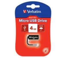 Verbatim 4 GB / Flash Disk / Store &#39;n&#39; Go Micro / Promo