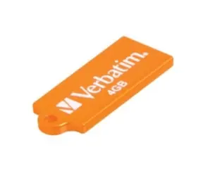 4GB Verbatim / Flash Disk / USB 2.0 / orange