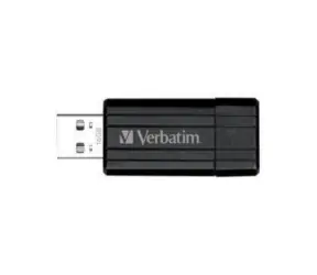 Verbatim Store 'n' Go PinStripe 32 GB (USB 2.0) schwarz / Flash Disk / USB 2.0 / Lesen: 10 MB / Schreiben: 4 MB / Ausverkauft