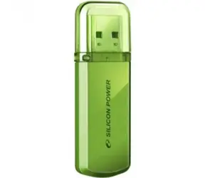 Silicon Power Helios 101 / 16 GB / Flash-Disk / USB 2.0 / Carbon / Grün