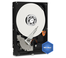 WD Blue 1 TB / Interne Festplatte / 3,5 Zoll / 7.200 U/min / 64 MB Cache / SATA III / 2 Jahre