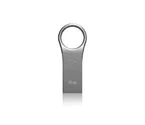 Silicon Power F80 / 16 GB / Flash-Laufwerk / USB 2.0 / Metall / Silber