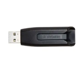 Verbatim Store 'n' Go V3 32 GB Schwarz / Flash-Disk / USB 3.0 / Lesen: 80 MB / Schreiben: 25 MB