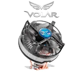 GIGABYTE Volar Prozessorkühler / Universal / 3 Heatpipes / 120-mm-Lüfter / für Intel und AMD / Schwarz