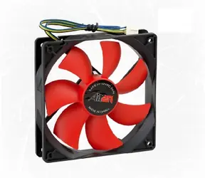 Airen FAN RedWings120 Cleverer Lüfter / PWM / 120 x 120 x 25 mm / 24,5 dB / rot