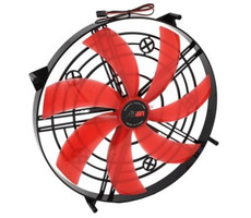 Airen FAN RedWingsGiant LED 300 Lüfter rot / 300 x 300 x 30 mm