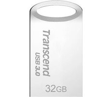 Transcend JetFlash 710S 32GB Silber / Flash-Laufwerk / USB 3.2 Gen 1 - (USB-A 3.0)
