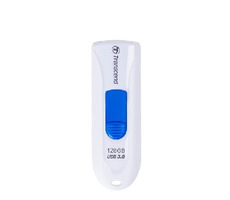 Transcend JetFlash 790 128GB weiß-blau / Flash Disk / USB 3.2 Gen 1 - (USB-A 3.0)