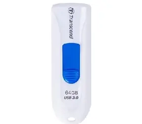 Transcend JetFlash 790 64GB weiß-blau / Flash-Disk / USB 3.2 Gen 1 - (USB-A 3.0)