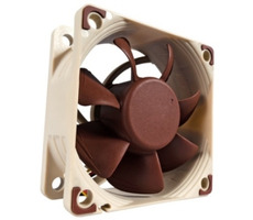Noctua NF-A6x25 FLX / 60 mm / SSO2-Lager / 19,3 dB bei 3000 U/min / 29,2 m3h / 3-polig