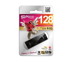Silicon Power Blaze B20 / 128 GB / USB 3.0 / Schwarz